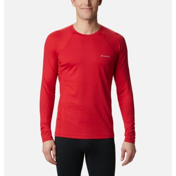 Columbia Heavyweight Stretch Long Sleeve, Sudaderas Azules Rojos Para Hombre | 795160-QVX